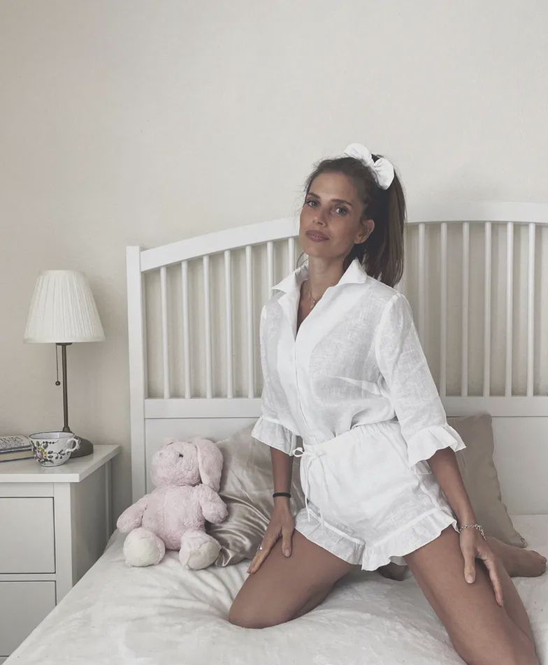 Sypialnia w domu Weroniki Rosati