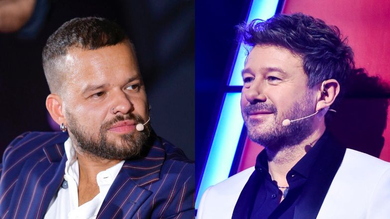 Michał Piróg gratuluje Andrzejowi Piasecznemu