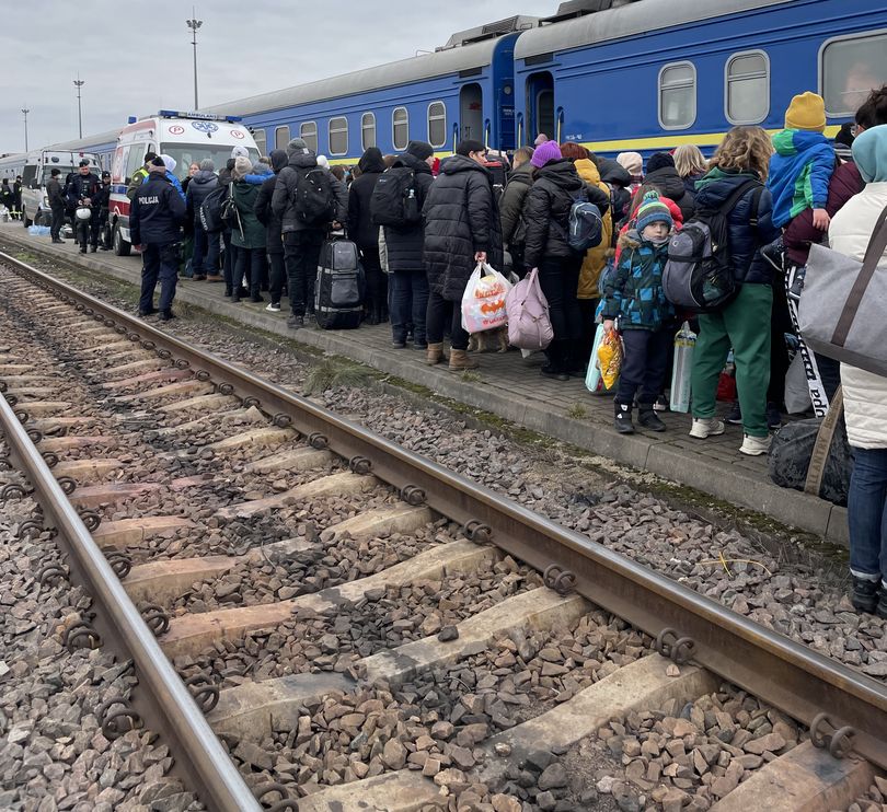Podróż pociągiem do Polski trwała czasem cztery dni