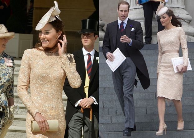 Kate Middleton w sukience McQueena sprzed dwóch lat! (ZDJĘCIA)