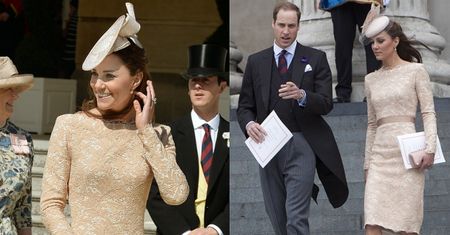 Kate Middleton w sukience McQueena sprzed dwóch lat! (ZDJĘCIA)