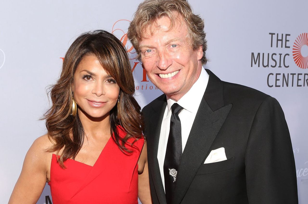 Nigel Lythgoe z Paulą Abdul