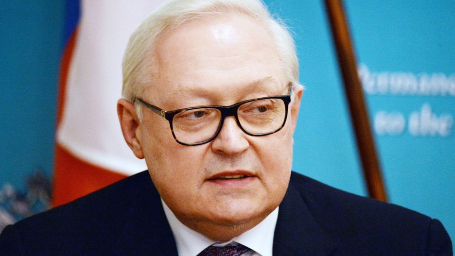 Rozmowy o bezpiecze?stwie mi?dzy USA a Rosj?  w Genewie6738579 10.01.2022 Russian Deputy Foreign Minister Sergei Ryabkov talks to the media during a briefing following the talks on security guarantees between Russia and the United States, in Geneva, Switzerland. Alexey Vitvitsky / SputnikAlexey Vitvitsky