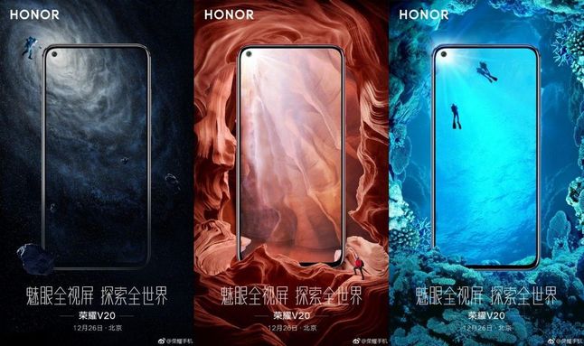Honor View 20 - materiały promocyjne