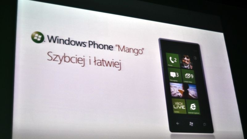 Windows Phone 7.5 Mango - co jeszcze wnosi aktualizacja? 1