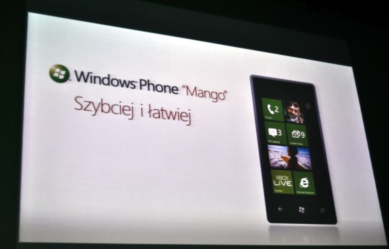 Windows Phone 7.5 Mango - co jeszcze wnosi aktualizacja?