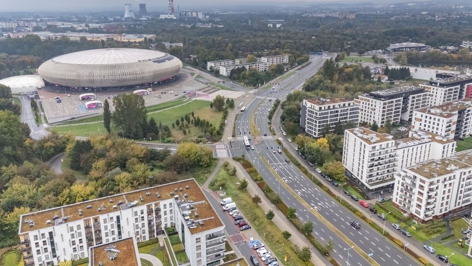 Ulica Lema w Krakowie. Czy w przyszłości pojadą nią tramwaje?