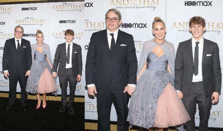 Matthew Broderick, Sarah Jessica Parker i James Wilkie Broderick 