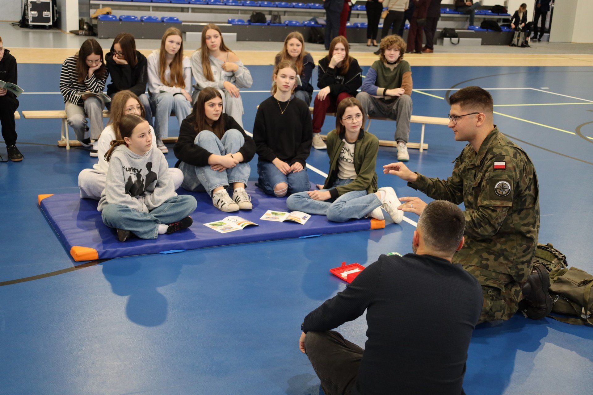 Ministrowie Nowacka i Kosiniak-Kamysz na lekcji w Kartuzach