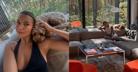 Julia Wieniawa chwali się przytulnym domkiem w lesie. "Piękna osoba w pięknym miejscu"
