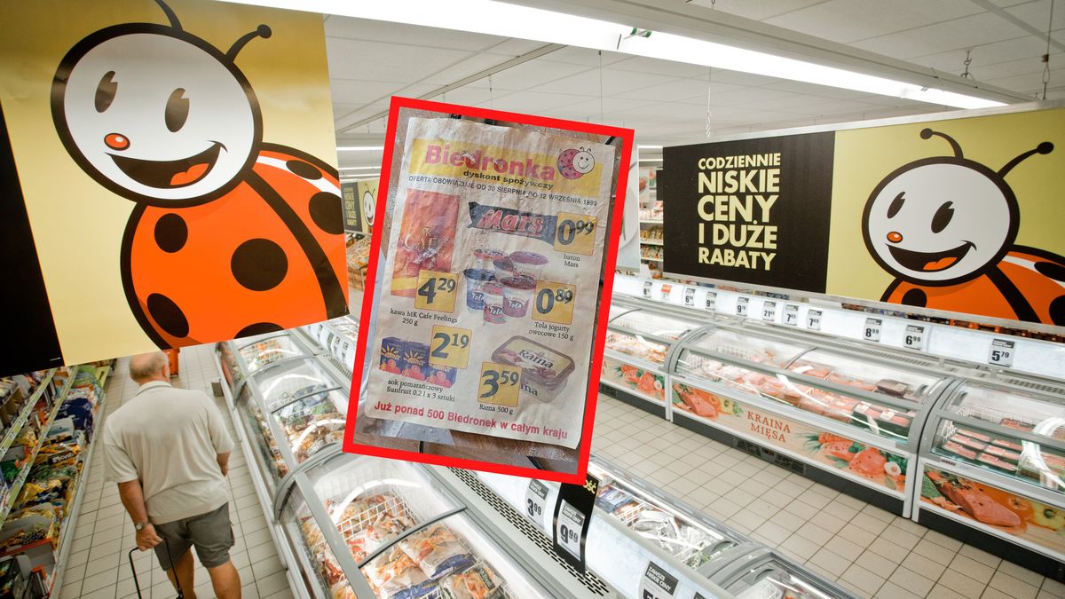 Stara gazetka Biedronki trafiła do sieci