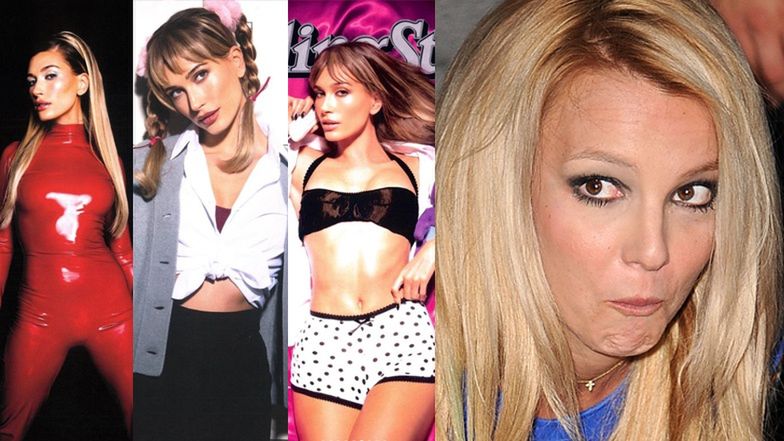 Hailey Bieber skopiowała Britney Spears 