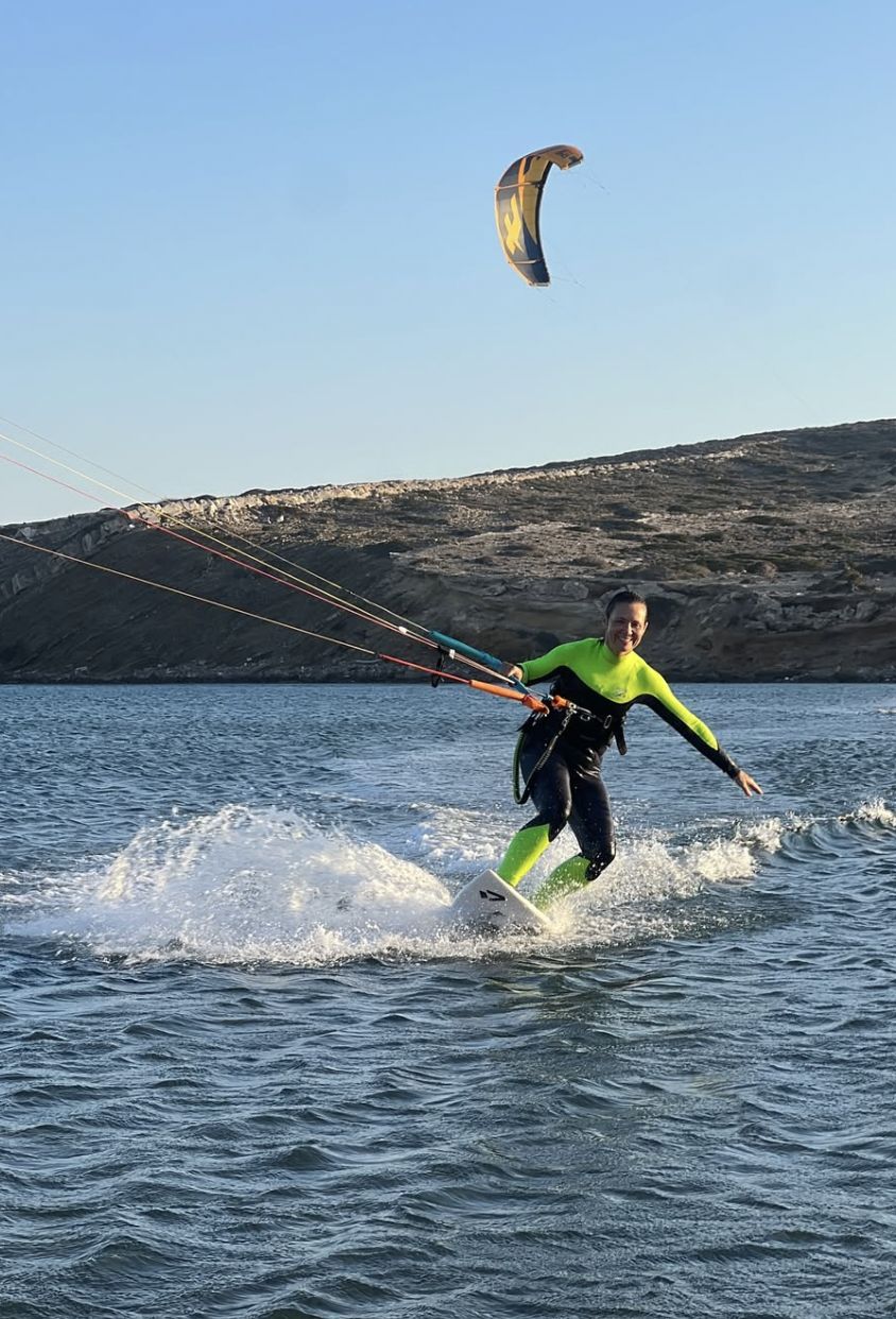 Kinga Rusin uwielbia kitesurfing