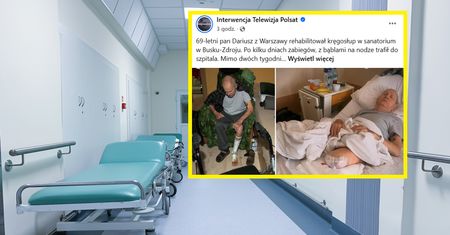 Pobyt w sanatorium zamienił się w koszmar. 69-latek stracił nogę