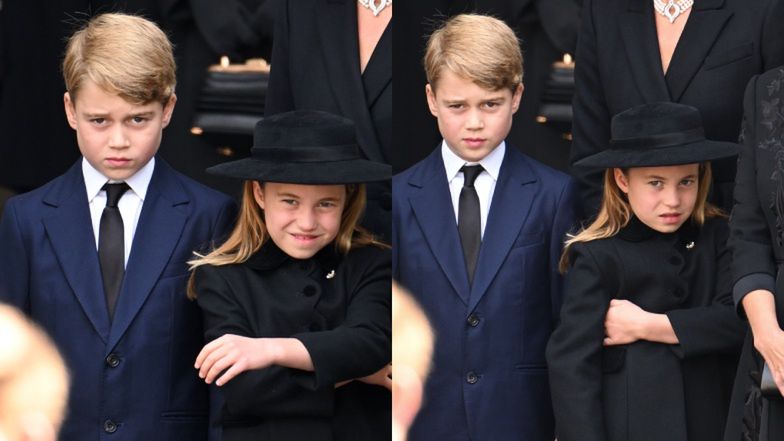 Księżniczka Charlotte i książę George