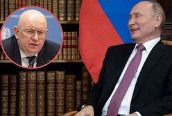 Gołąbek pokoju Putin z gałązką oliwną w dziobie. Tak się bawi ONZ