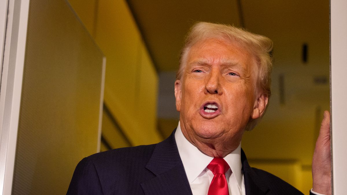 Prezydent USA Donald Trump 