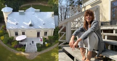 Tak wygląda dworek Nataszy Urbańskiej i Janusza Józefowicza: antyczne meble, wielki taras i własne gospodarstwo... (ZDJĘCIA)