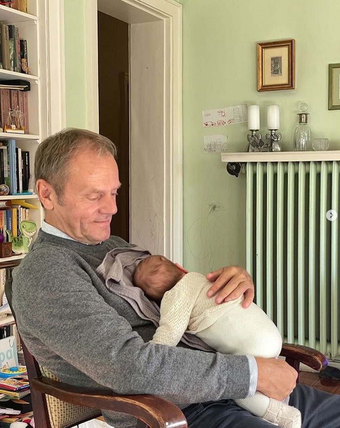 Donald Tusk z wnuczką