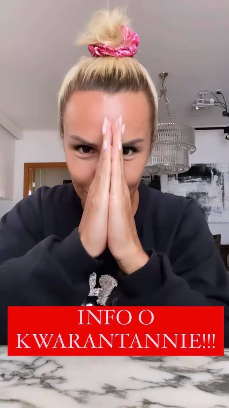 Blanka Lipińska uniknęła kwarantanny