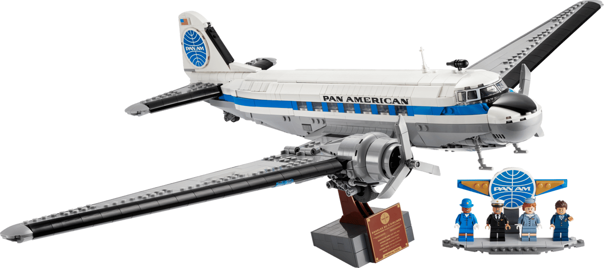 Douglas DC-3 z klocków LEGO