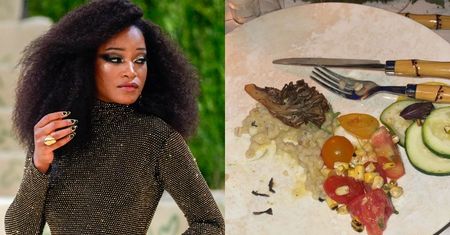 Keke Palmer ROZGORYCZONA daniami na gali MET: "Dlatego nie pokazują wam jedzenia" (FOTO)