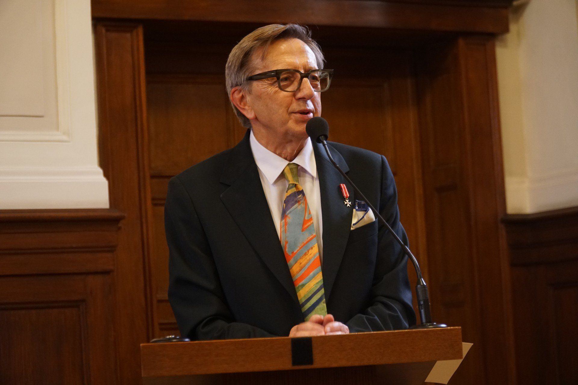 Jubileusz profesora świętowano podczas spotkania w Auli Lubrańskiego Collegium Minus 