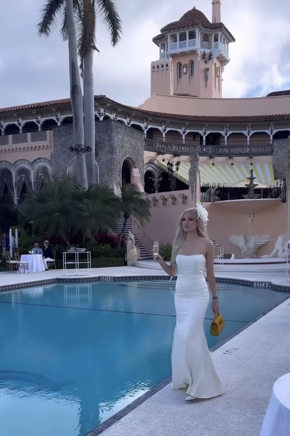 Caroline Derpienski na imprezie u Donalda Trumpa