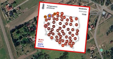 Padł tegoroczny rekord. Pierwsza stacja pokazała 40 stopni