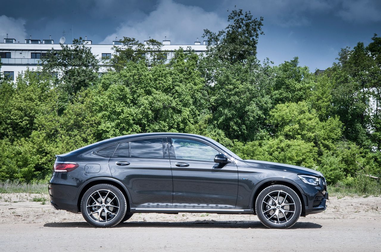 Mercedes-Benz GLC 300e Coupe EQ Power (2020) (fot. Mateusz Żuchowski)