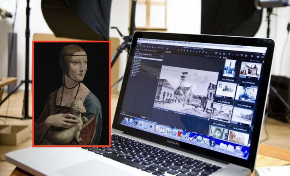 Eksponaty Muzeum Narodowego w Krakowie można oglądać w laptopie.
