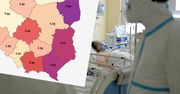 Pierwsze regiony płacą za brak szczepień. To tam jest najwięcej zakażeń i hospitalizacji z COVID-19