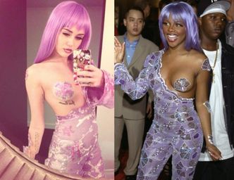 Miley przebrała się za Lil Kim! (FOTO)