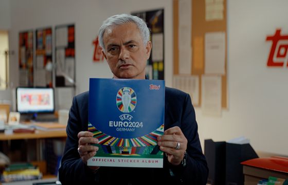 Jose Mourinho gwiazdą akcji marketingowej Topps na UEFA EURO 2024