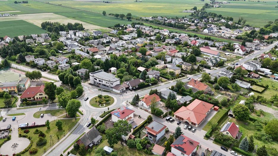 Tak w 2025 roku wygląda Pruszcz z lotu ptaka