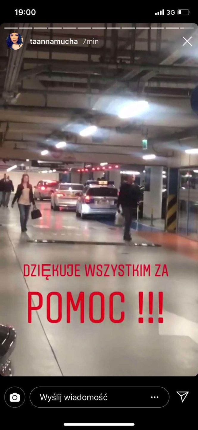 Anna Mucha została uderzona na ulicy?