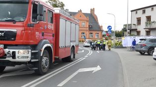 Potrącenie 81-latki na pasach w Strzelnie. Seniorka miała dużo szczęścia