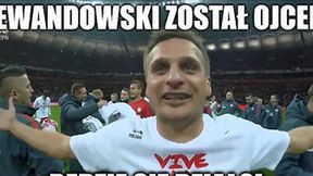 Peszko już czeka na pępkowe. Zobacz memy po narodzinach dziecka "Lewego"