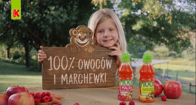 100 procent owoców i marchewki w sokach Kubuś (wideo)