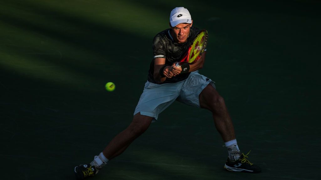 Getty Images / Chaz Niell / Na zdjęciu: Kamil Majchrzak