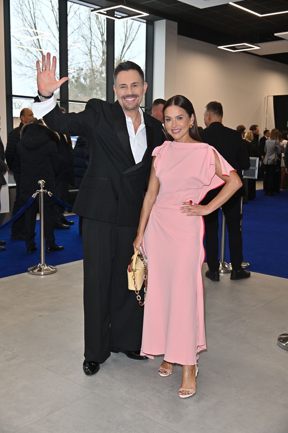 Krzysztof Ibisz i Paulina Sykut-Jeżyna