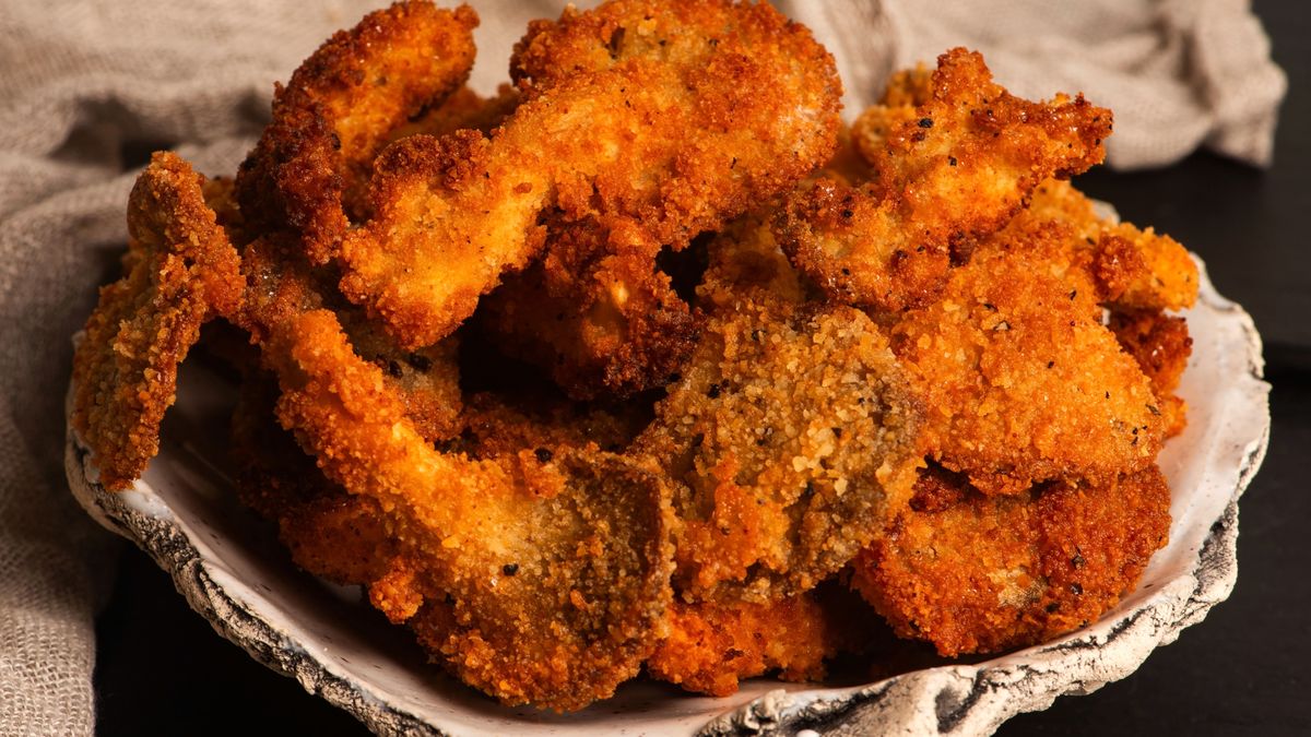 Chrupiące kotlety z boczniakó