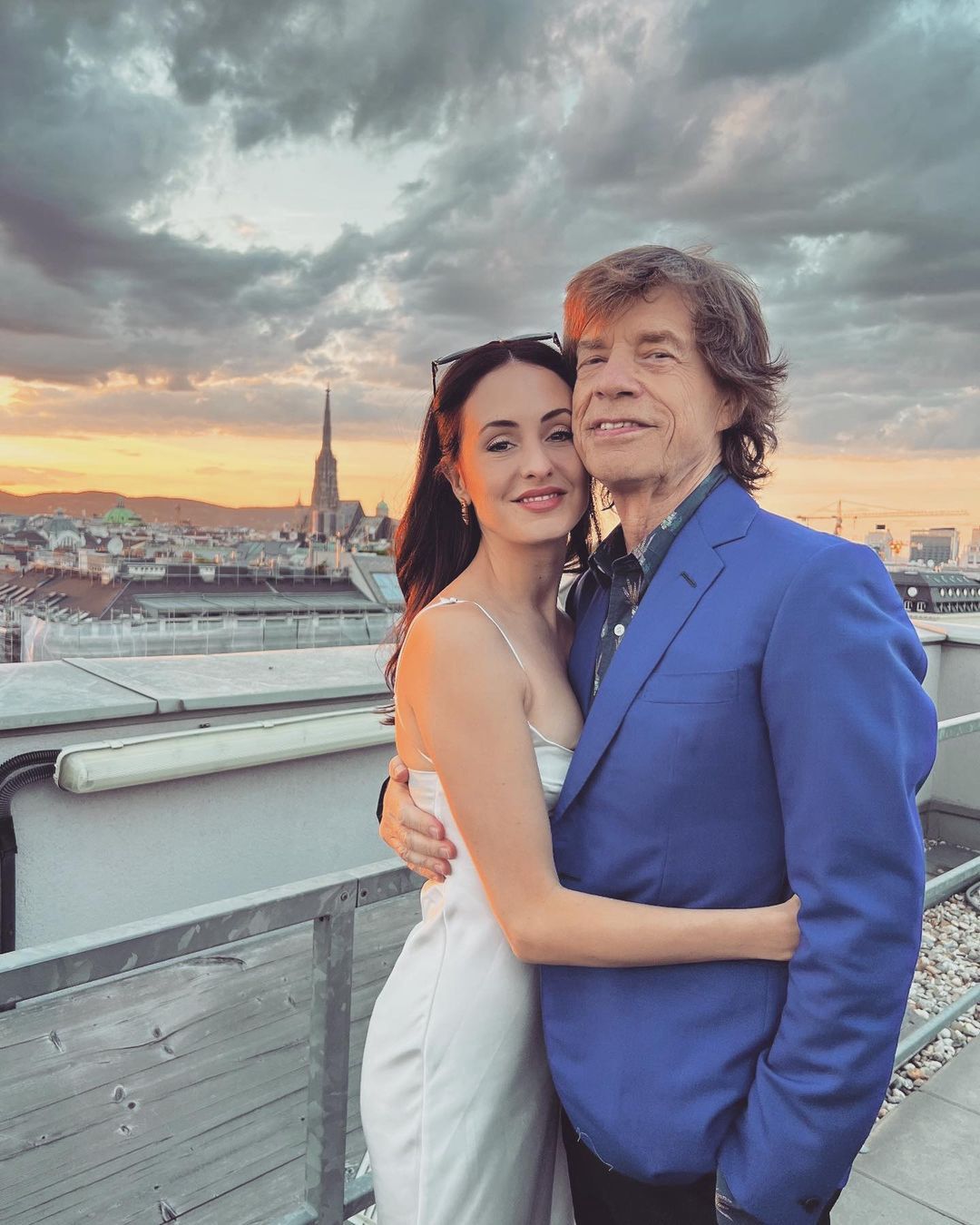 Melanie Hamrick i Mick Jagger