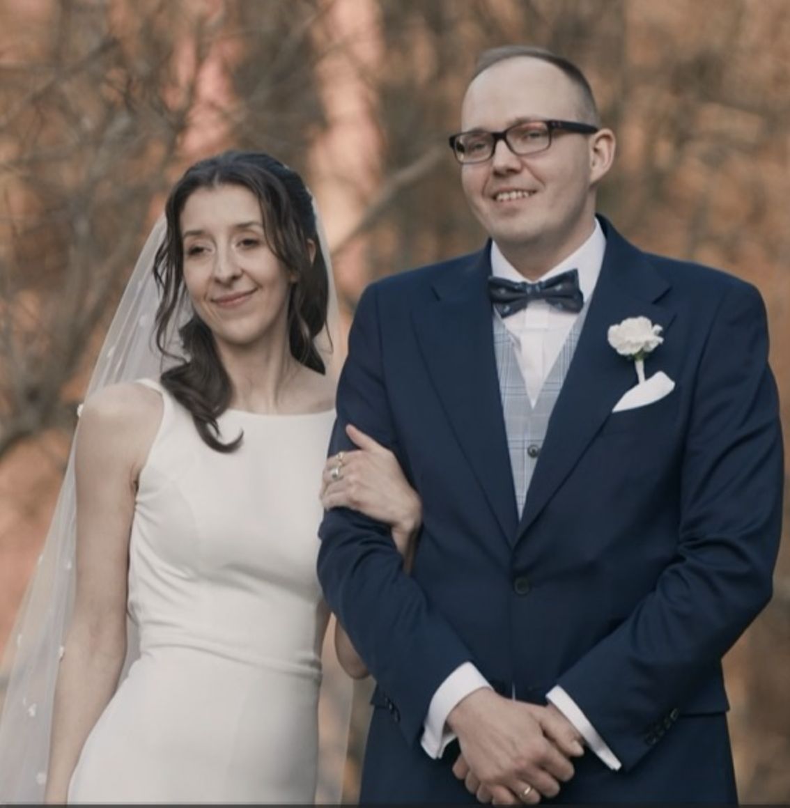 Kaja i Krystian w dniu swojego ślubu