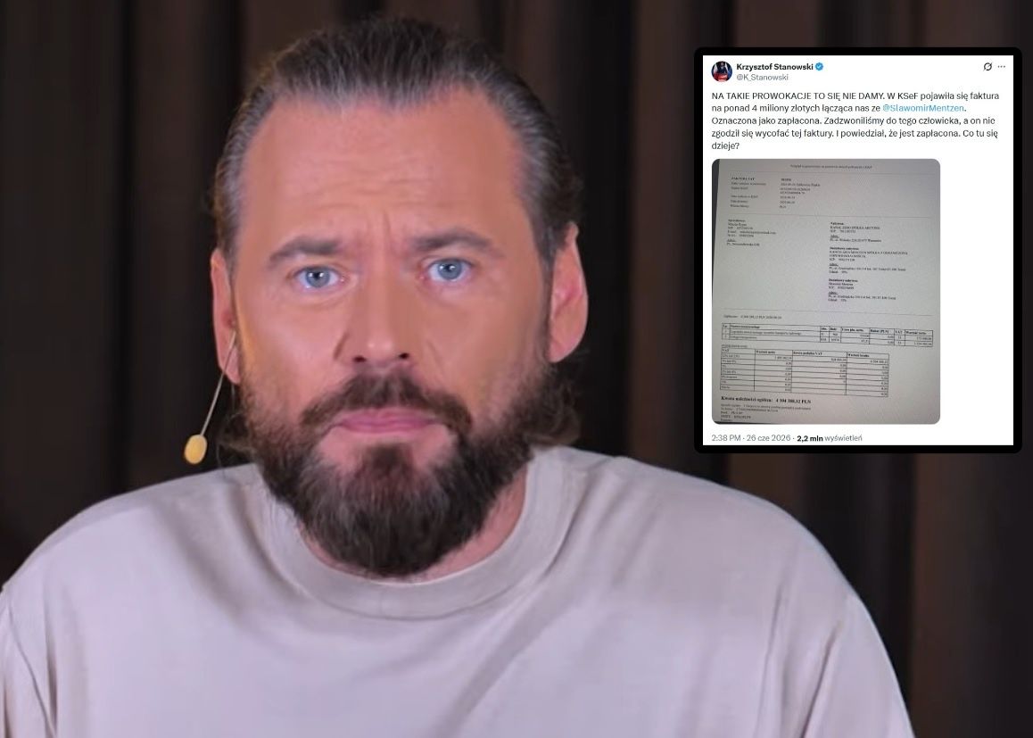 Stanowski o prowokacji z fakturą dla Kanału Zero. Dostała ją też firma lidera Konfederacji