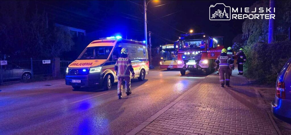 fot. Informacje na Gorąco Powiat Piaseczyński. Poważny wypadek pod Warszawą