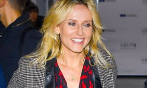 Pokazała się z mężem. Tak wyglądali razem na ściance