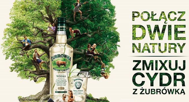 „Połącz dwie natury” - męsko-damskie spoty promują Żubrówkę Bison Grass (wideo)