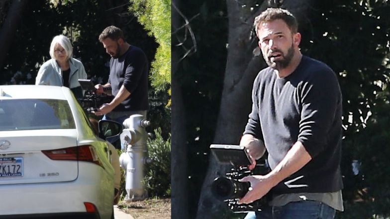 Jennifer Lopez i Ben Affleck kręcą wideo z dziećmi