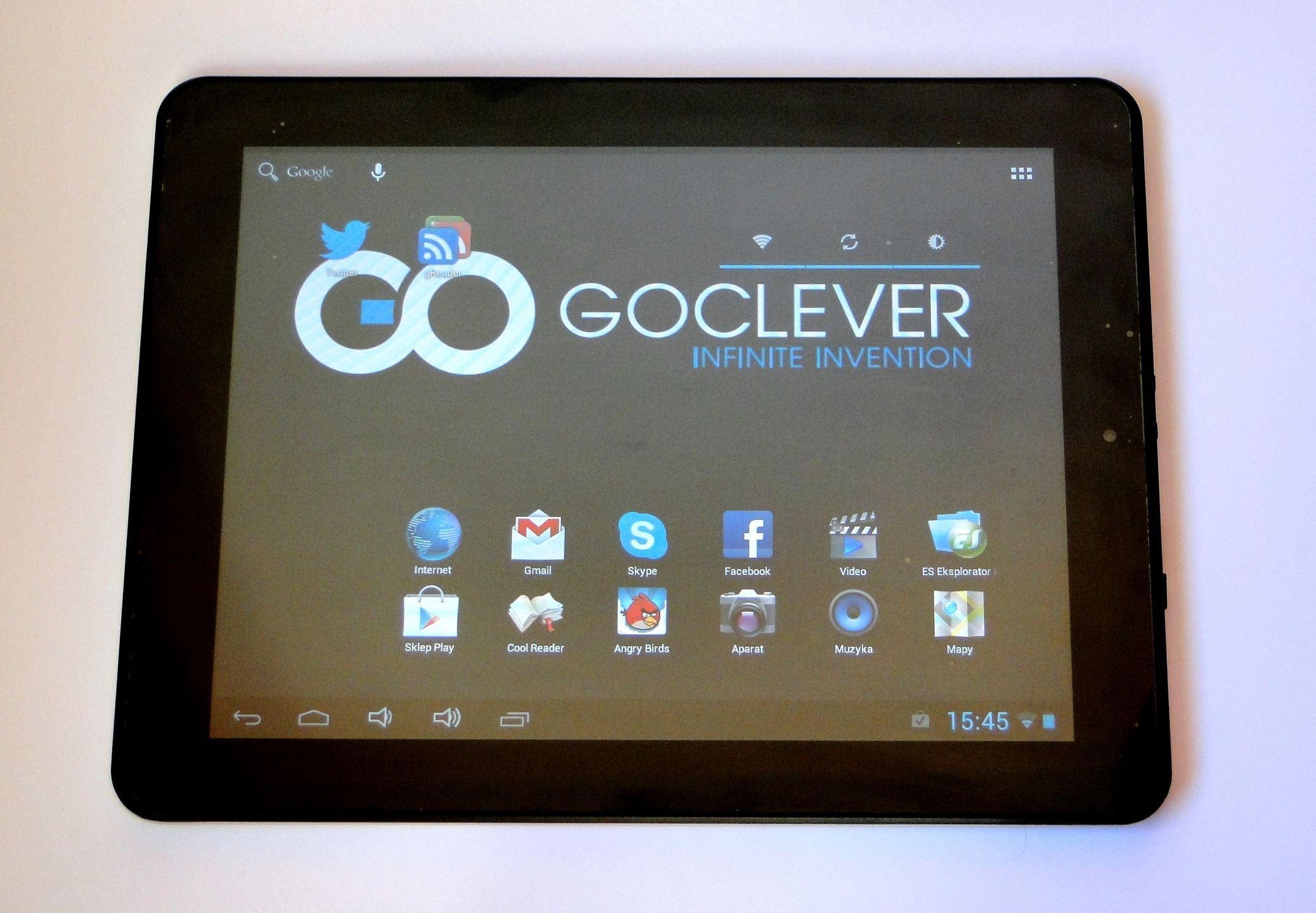 Tablet GoClever R973 z Androidem Jelly Bean - pierwsze wrażenia 2